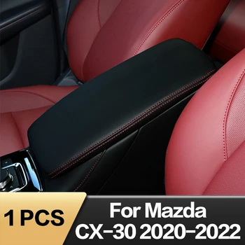 1 ADET Mazda CX - 30 CX30 CX 30 2020 2021 2022 Araba Kol Dayama Kutusu Kapağı Dekoratif İç Oto Aksesuarları Merkezi Konsol