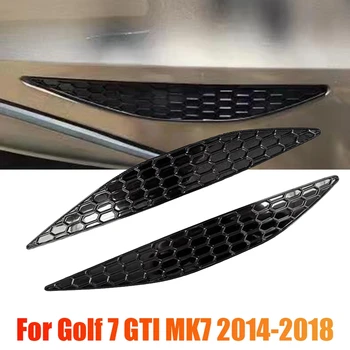 1 Çift Petek Arka Tampon Yansıtıcı Etiket Golf 7 GTI İçin MK7 2014-2018 Arka Bar Tampon Şeritler Etiket