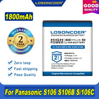 100 % Orijinal LOSONCOER Pil Panasonic İçin DE-A59 DE-A59B DE-A60 Lumix DMC-FS10 DMC-FS11 DMC-FS12 DMC-FS25 DMC-FS33 DMC-FS42