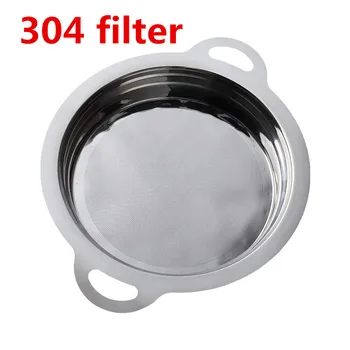 304 paslanmaz çelik filtre süt çay suyu Soya Sütü küçük delik süzgeç süzgeç pirinç süzgeç elek ince örgü süzgeç