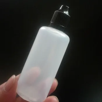 60ml PE Doldurulabilir şişe boş Yumuşak Plastik Damlalıklı şişe Renkli Çocukların Açamayacağı Kapaklı E sıvı e suyu tırnak jeli