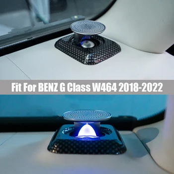 ABS Enstrüman Tezgah Kaldırma Döner Tiz için Uygun Mercedes Benz G Sınıfı W464 2018-2022 Karbon Fiber Tahıl Trim Plakası