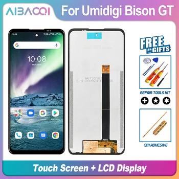 AiBaoQi Marka Yeni 6.67 İnç Dokunmatik Ekran+LCD Ekran Bileşeni Değiştirme Umıdıgı BİSON GT Telefon
