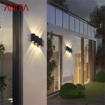 ANİTA duvar lambası Modern yaratıcı aplik açık su geçirmez ışık LED fikstür ev için