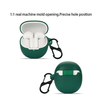 Anti-sonbahar silikon çanta kulaklık koruyucu durumlarda tomurcukları 4 kulaklık kabukları için