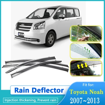 Araba Yağmur Deflector Toyota Voxy Noah X Voxy NAV1 R70 2007 ~ 2013 Yağmur Geçirmez Pencere Siperliği Yağmur Deflektör Guard Araba Aksesuarları