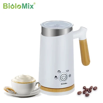 BioloMix YENİ Otomatik Sıcak ve Soğuk süt köpürtücü İsıtıcı Latte, köpük makinesi Kahve, Sıcak Çikolata, Cappuccino