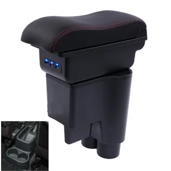Daihatsu sirion için kol dayama kutusu Daihatsu Materia Kol Dayama Araba Kol Dayama USB merkezi Mağaza içeriği aksesuarları
