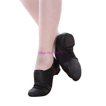 DHL tarafından 20 çift Caz Kayma Dans Sneakers dans ayakkabıları Bayanlar için Siyah Tan Dans Ayakkabıları Yetişkinler ve Çocuklar için Caz Dans Ayakkabıları