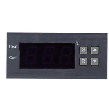 Dijital sıcaklık kontrol cihazı-99-400 Derece PT100 M8 Prob Termokupl Sensörü Gömülü Termostat 220V Anahtarı