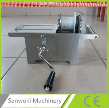 El Manuel Sosis Düğümleme makinesi; Sosis Bağlama sosis makinesi Sızdırmazlık Çemberleme Makinesi
