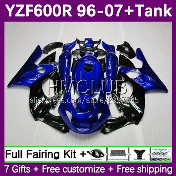Fairing + Tankı YAMAHA YZF600R Thundercat YZF-600R 125No. 19 YZF 600R 96 97 98 99 01 2002 2003 2004 2005 2006 2007 parlak mavi
