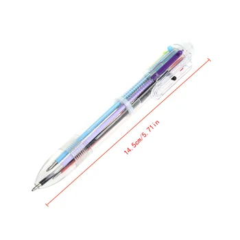 G5AA 6 renk 1 tükenmez kalemler çok renkli tükenmez kalem öğrenciler ofis Kırtasiye