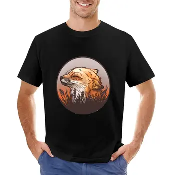 Gün batımı T-Shirt erkek t shirt kore moda hayvan baskı gömlek erkek erkek t shirt