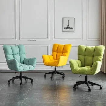 İskandinav Kumaş büro sandalyeleri ofis mobilyaları Rahat Sedanter Yönetici ergonomik ofis koltuğu Geri Asansör Döner Sandalye CN