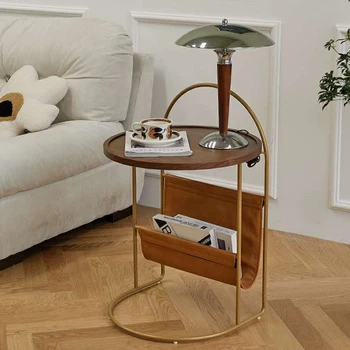 İskandinav Sehpa Vintage Benzersiz Küçük Uzay Tepsisi Depolama Süsler çay masası Oturma Odası Mesas Auxiliares yatak odası mobilyası