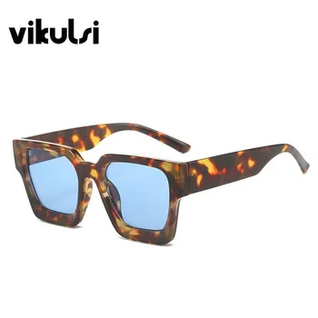 Kadın Kare Güneş Gözlüğü Renkli Çerçeve Trend Gözlük Yüksek Kalite Vintage Boy güneş gözlüğü Kadın Erkek Oculos UV400