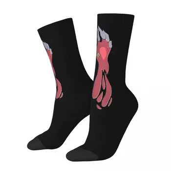 Komik Çılgın Sıkıştırma Çorap Erkekler için Etiket Hip Hop Harajuku Parasyte Mutlu Kaliteli Desen Baskılı Erkek Ekip Çorap Rahat Hediye