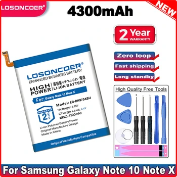 LOSONCOER 4300mAh EB-BN970ABU Pil Samsung Galaxy Not İçin 10 Not X Note10 NoteX Note10 5G Cep Telefonu SM-N970 N970W N970F