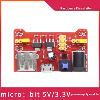 Mikro Bit Geliştirme Kurulu elektrik panosu MB-102 ekmek tahtası Güç Modülü 5 V / 3.3 V Güç Kaynağı genişletme kartı.