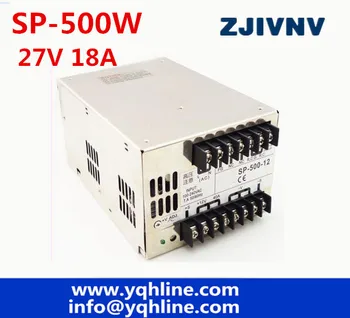 PFC fonksiyonu yüksek verimlilik 500 w 27 V 18A Anahtarlama güç kaynağı evrensel AC giriş 27VDC SMPS SP-500-27 OEM mevcut