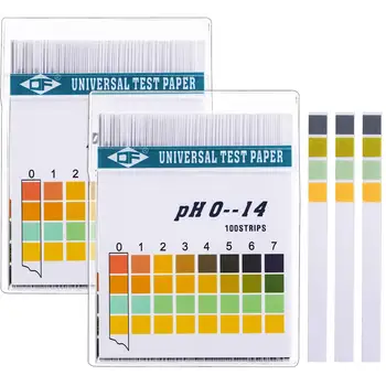 pH Test Şeritleri Evrensel pH 0-14 test kağıdı Turnusol Test Vücut Asit Alkali pH Seviyesi Cilt Bakımı Akvaryumlar İçme Suyu