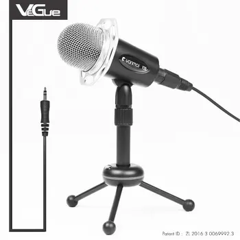 Profesyonel Taşınabilir Ses Usb Kablolu Gürültü Iptal Kondenser Masaüstü Mikrofon Karaoke için Oyun