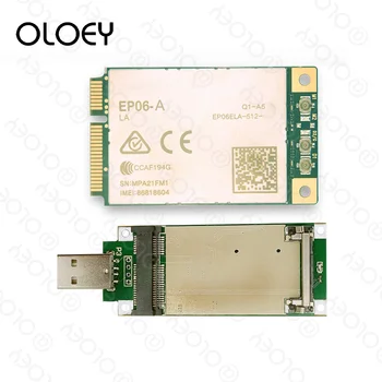 Quectel EP06-A Mini PCIE USB Adaptörü SIM kart yuvası İle EP06 EP06ALA-512-SGAD LTE Gelişmiş Cat6 4G Iot Modülü
