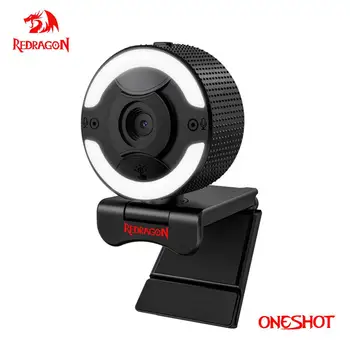 REDRAGON GW910 Oneshot USB HD Kamerası otofokus Dahili Mikrofon 1920X1080 P 30fps Web Cam Kamera Masaüstü Dizüstü Bilgisayarlar için Oyun PC