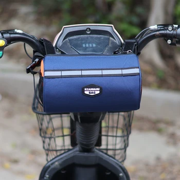 RZAHUAHU Bisiklet Ön şasi çantası Taşıyıcı Paketi 2.1 L Üst Tüp Pannier çanta Polyester Yansıtıcı Bisiklet Aksesuarları