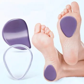 Silikon Ön Ayak Ekleme Metatarsal Pedleri Kadınlar için Yüksek Topuklu Sandalet kaymaz Topu Ayak Yastıkları Pedleri Ayak Ağrı kesici