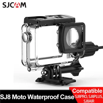 SJCAM SJ8 PRO Motosiklet Su Geçirmez Kılıf İçin Tip-C Kablo ile SJCAM SJ8 Pro / SJ8 Artı / SJ8 Hava 4K Eylem Kamera