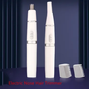 Taşınabilir Seyahat Tıraş Makinesi Yüz Bakımı tıraş bıçağı Elektrikli Burun Saç Uygulamak Tıraş Clipper Kulak Boyun Kaş Düzeltici Erkekler Kadınlar