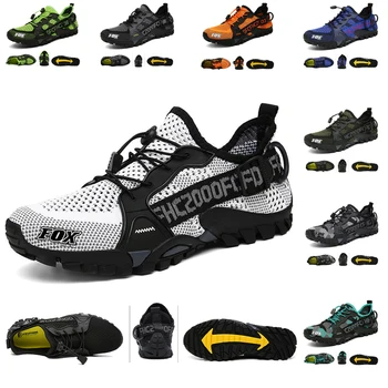 Tilki Bisiklet Takımı Dağ Bisikleti Ayakkabıları Erkekler Yol Yarış Bisiklet Sneakers Mtb Ayakkabı Beyaz Zapatillas Ciclismo De Ruta Ccarretera