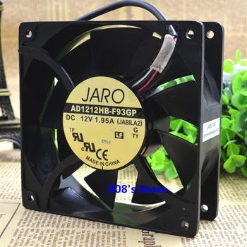Yeni CPU Soğutucu Fan JARO AD1212HB-F93GP DC 12V 1.95 A JABILA2 120mm 38mm 120*120 * 38MM 200CFM PC Soğutma 3 Pin