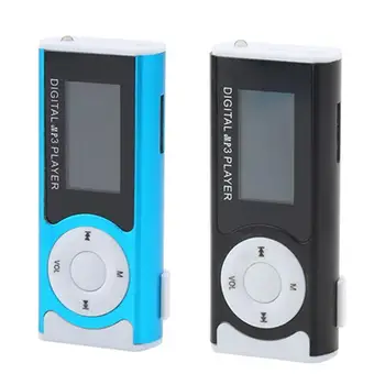 Yeni USB Mini Mp3 Müzik Çalar Ekran Kartı ile İngilizce Öğrenme Mini Spor Koşu Walkman Müzik Açık Oyun El Feneri ile