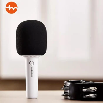 Yuemi Taşınabilir Karaoke DJ Mikrofon Bluetooth Akıllı Gürültü Iptal kablosuz hoparlör Ev KTV el mikrofonu Çocuklar Için